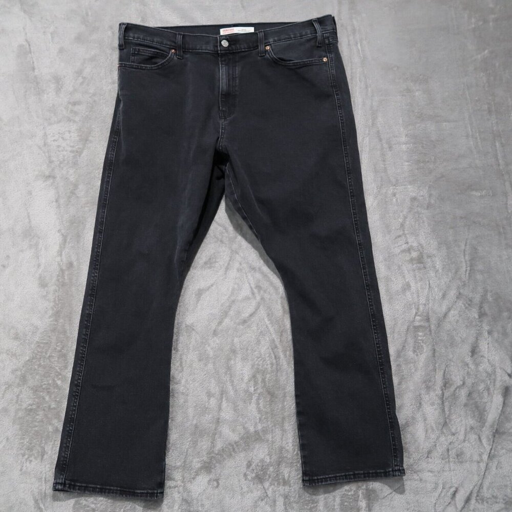 Levis Jeans Womens 18 Black Heritage High Rise Kick Boot Casual Streetwear